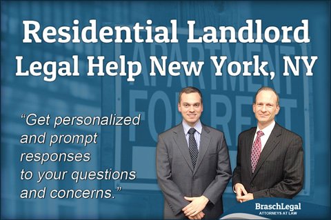 Law Offices of Justin C. Brasch, Services, Landlord information for rent stabilized and rent controlled apartments